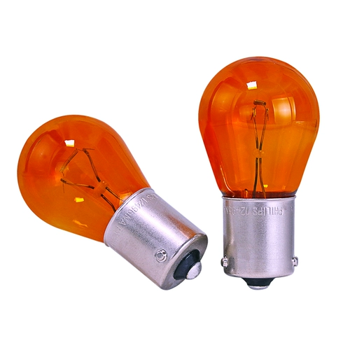 Автомобильная лампа Philips переднего и заднего указателя поворотов PY21W 12496