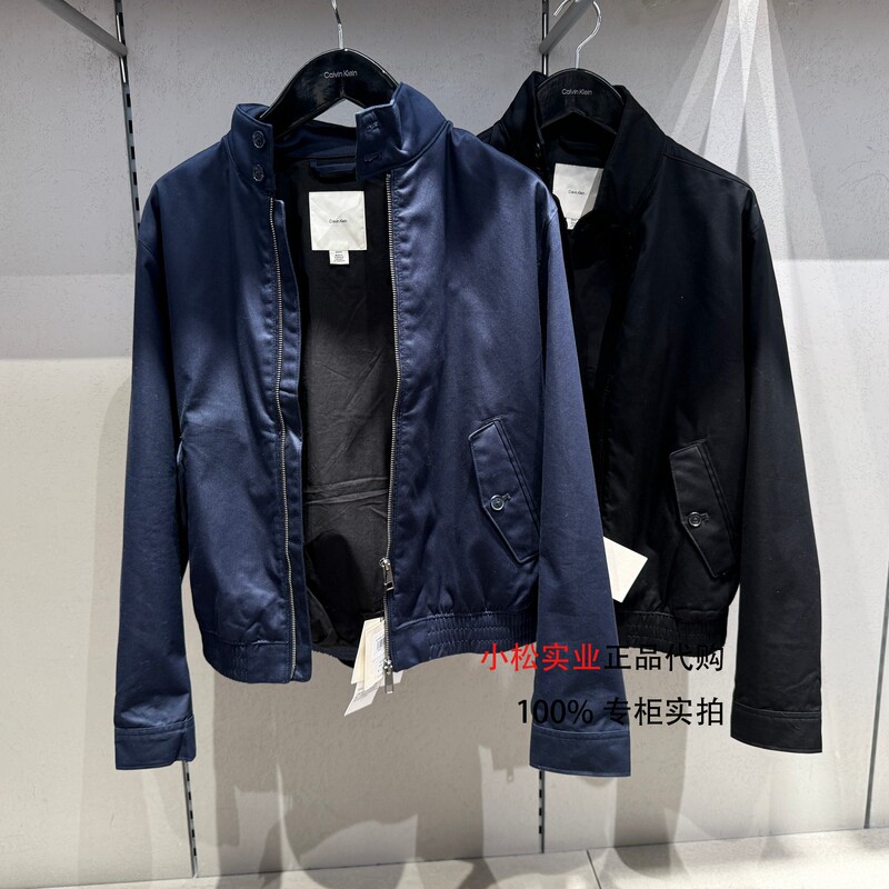 Calvin Klein/Ck Men's Genuine Product from the Store 2026 Autumn New Style Stand Collar Jacket 4Lh409G Calvin Klein/Ck Men's Genuine Product from the Store 2026 Autumn New Style Stand Collar Jacket 4Lh409G