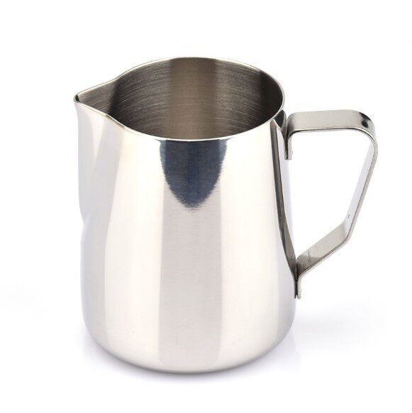 Flower cup stainless steel milk bubble with milk cup