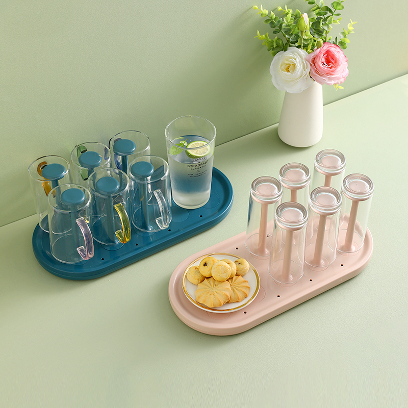 Cup shelf placing cup cup glass glass bitumen frame shelf hanging drying cup frame