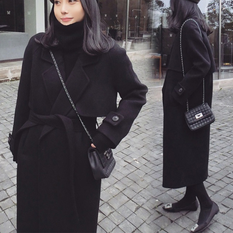 Woolen sweater jacket woman 2021 Winter new South Korean women's clothing 100 hitch a place for the original Cebu Tzu coat