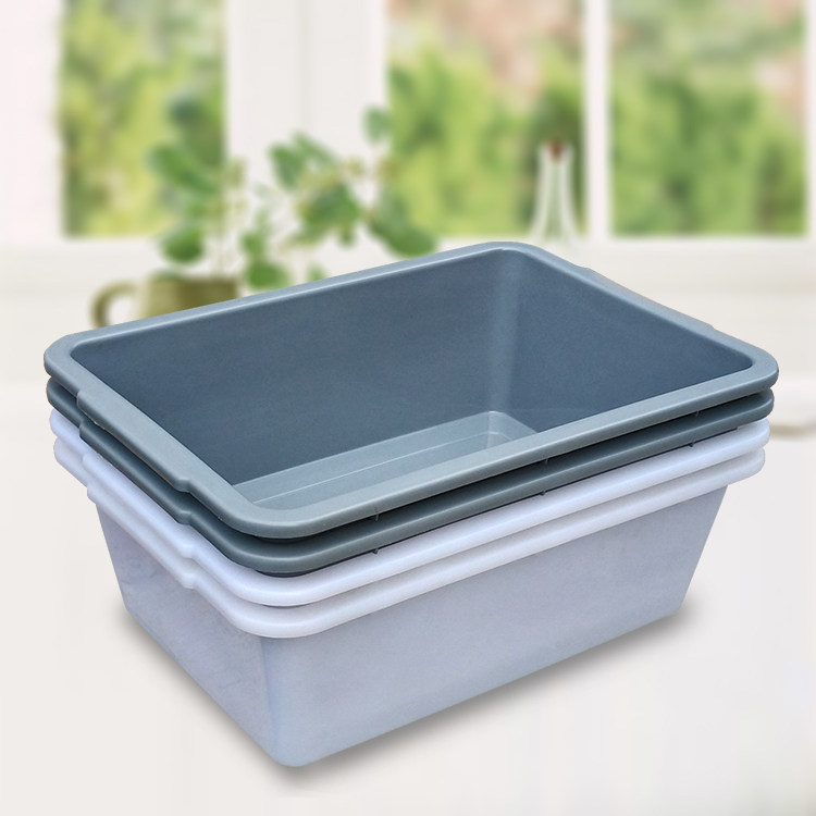 Special Size Thickened Plastic Containing Box Food Box No Lid Preservation Box Storage Box Rectangular Plastic Basin to turn box