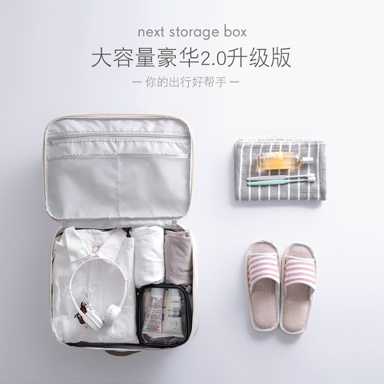 Cover-pull-bar box Travel bag for short-distance travel travel large capacity, light and simple bag