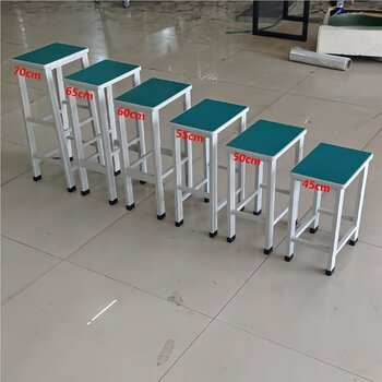 Special Offer Student Stools, Factory Workshop Anti-Static Work Stools, Steel-Wood Small Square Stools, Fast Food Iron Stools, Training Benches