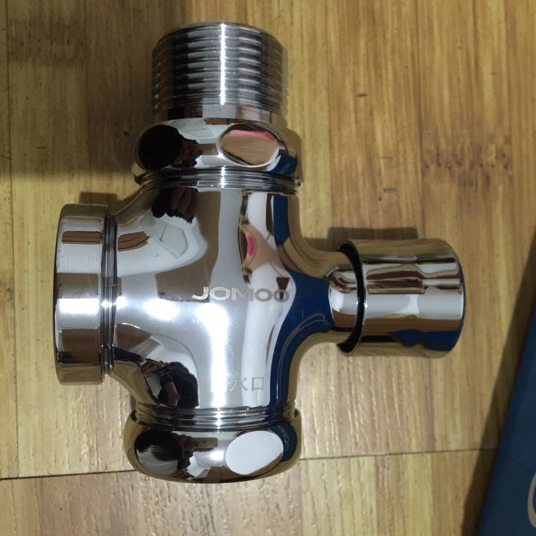 Jiumu all copper button type urinal flush valve one inch flush valve 8254-003 8255-002 X82001