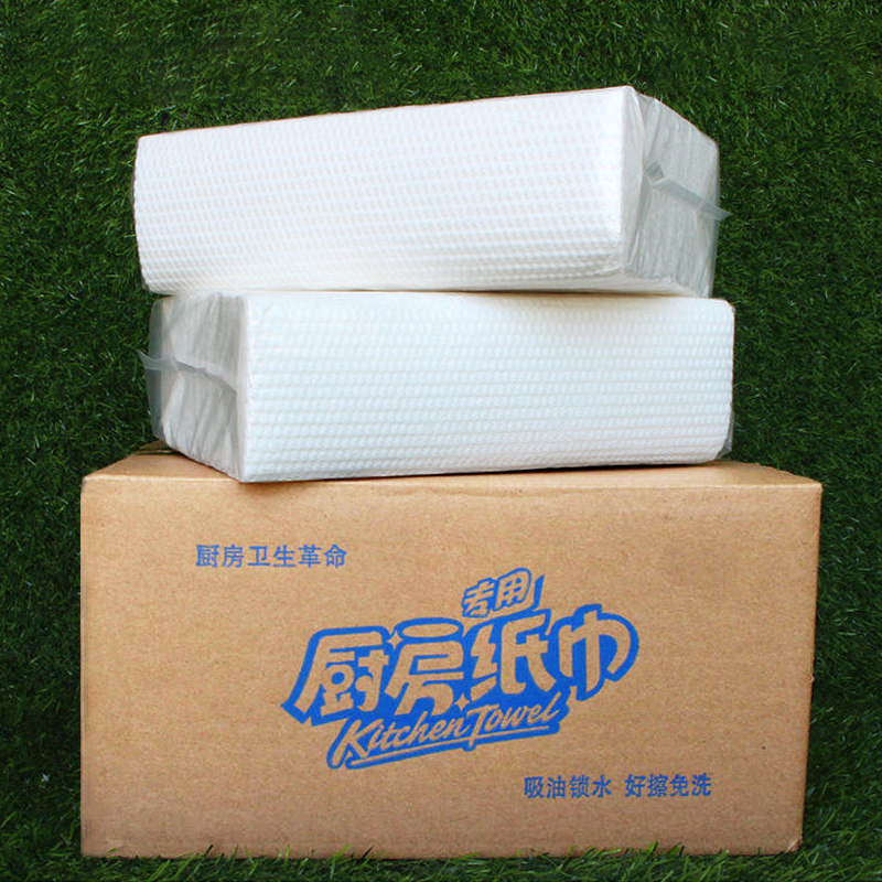 Kitchen paper Kitchen paper kitchen paper towel wipe hand paper wholesale water absorption oil absorption paper household extraction type food exclusive
