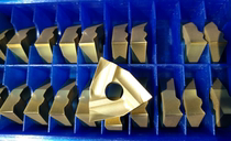 Zhuzhou alloy coating machine clamp outer round car blade T31905F T31605F YS30 single-sided peach shape opening thick