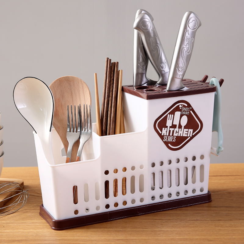 Chopstick Basket Shelve Shelve Wall-mounted Free Draining chopstick cage cylinder Home Nordic chopstick spoon knife tool holder containing box-Taobao