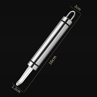 1 Установка [нержавеющая сталь берет нож для креветок]