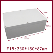 F15:230*150*87 plastic waterproof box outdoor monitoring enclosure terminal box universal junction box