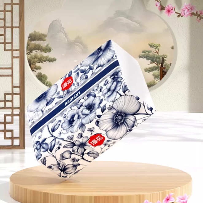 漫花国风抽纸家用280张*1包