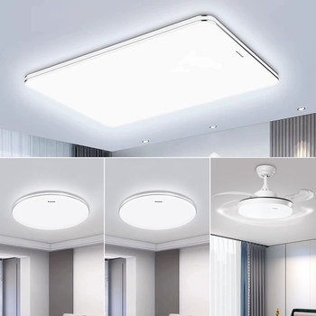 Panasonic Led Ceiling Light for Living Room, Full Spectrum Eye-Protection Ceiling Light, Bedroom Light, Simple Modern Atmospheric Main Light