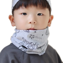 Boy around neck-head child pure cotton scarf thin baby spring and autumn winter wind warming paternity neck protection ring