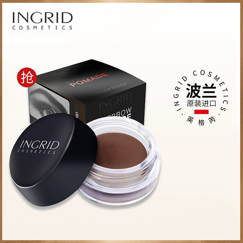INGRID Eyebrow Dyeing Cream Không thấm nước và chống mồ hôi Định hình lông mày Chì kẻ mày Không đánh dấu cho người mới bắt đầu - Bút chì lông mày / Bột / Stick