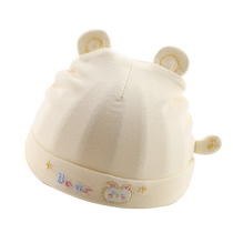 Baby hat Spring and autumn money small monthly age cute baby tyre hat spring thin start raw pure cotton newborn cover cap