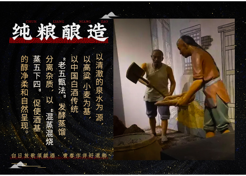非物质文化遗产 泰裕昌 52度 纯粮浓香型白酒 500ml*6瓶 图4