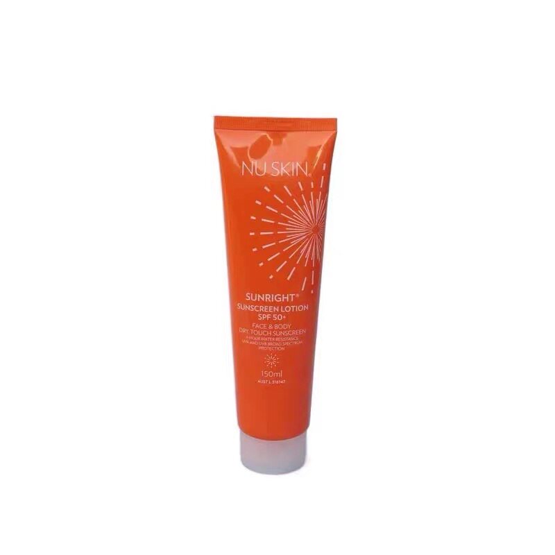 Nuskin, солнцезащитный крем для лица и всего тела, США, SPF50, 27 лет, 6 месяцев