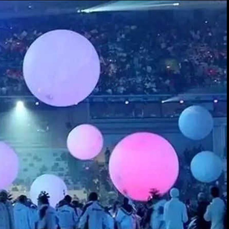 Nightclub Violent Balloon Led Fluorescent Violent Balloon Bar Atmosphere Props Party Atmosphere Ball Super Thick