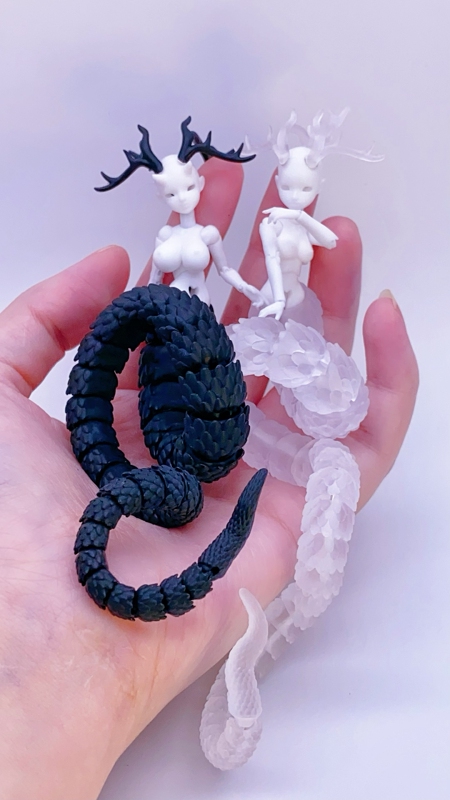【Snake-Like Body That Wraps Around the Finger, Soft and Naked-Like Doll in Stock】 - Please Read the Product Details before Placing an Order - 【Gulliver Little】