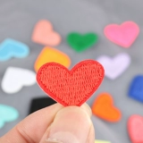 Мини маленькая любовная ткань наклейка для одежды.