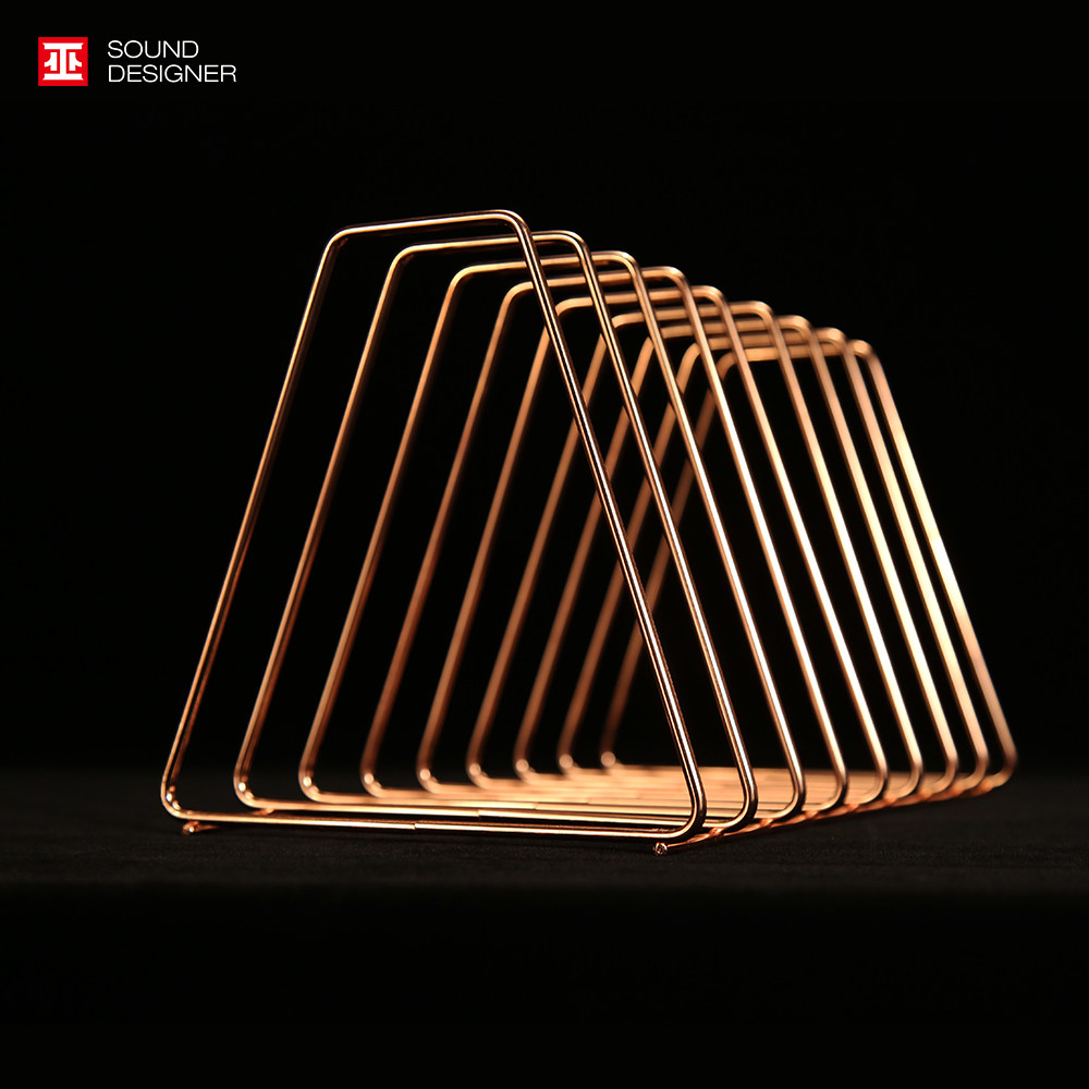 Wuyin Studio Vinyl record rack LP record rack Metal record storage rack Vinyl magazine storage rack