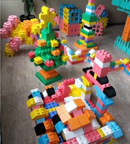 Kindergarten epp soft foam building blocks to assemble insert disassemble and construct puzzle size soft toy building blocks