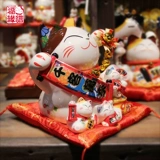 福缘猫 Креативные вступительные подарки для керамического банка Zhaocao Ceragy Bank Store Company Stous Stuction большие украшения