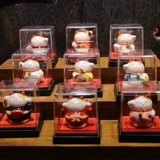 福缘猫 Мини-автомобиль, монтируемый Lucky Cat Business Gift Ceramic Desktop маленькие украшения милый творческий подарок для девочек