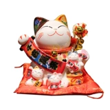 福缘猫 Креативные вступительные подарки для керамического банка Zhaocao Ceragy Bank Store Company Stous Stuction большие украшения