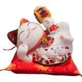 Креативная кошачья керамическая депозитный депозитный депозит может для гостиной домашнее телевидение