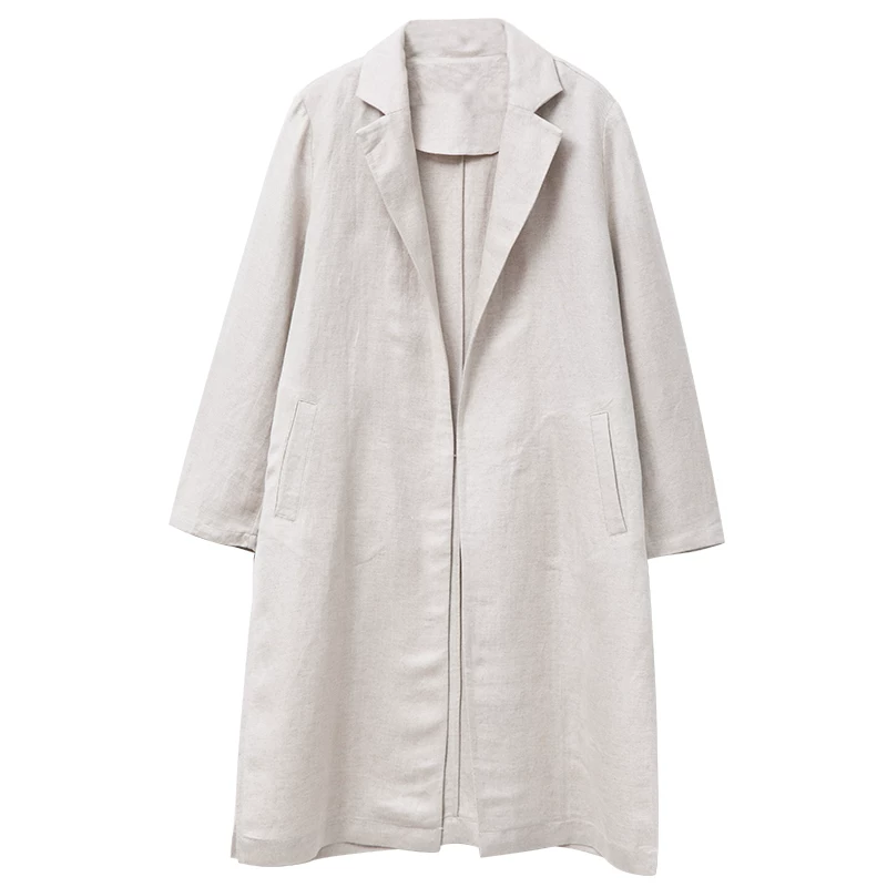 Весенний жакет, ретро кардиган, модное trench coat, коллекция 2021 года, хлопок и лен