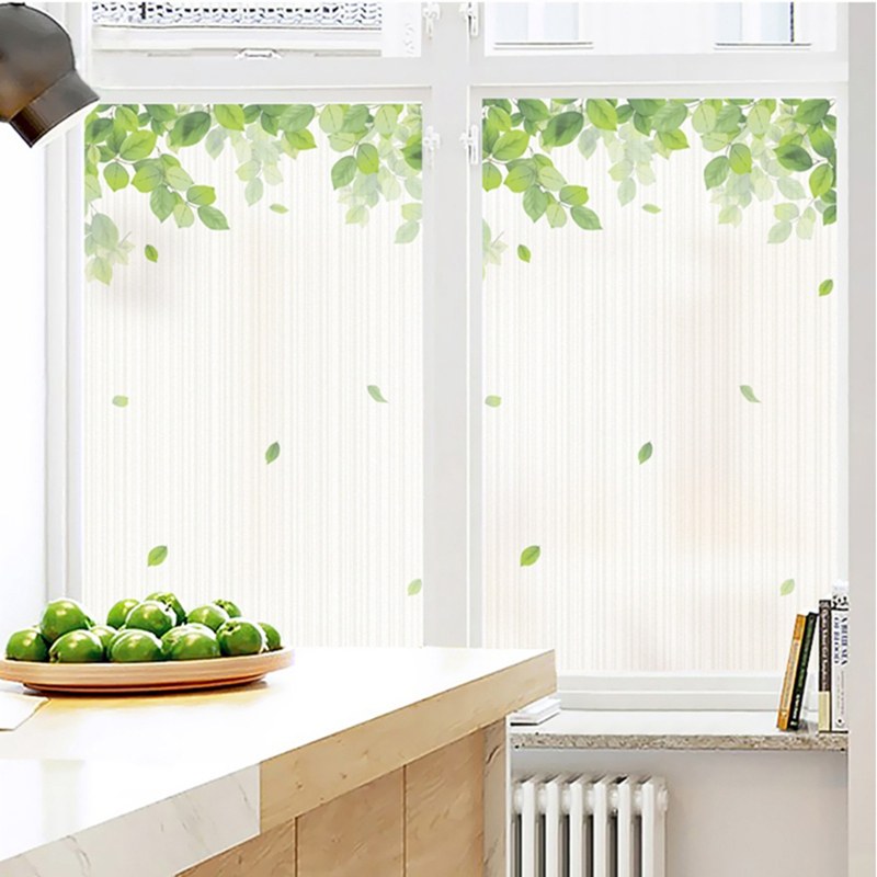 Frosted Glass Stickers Custom Balcony Decoration Bathroom Makeup Room Bedroom Anti-Peep electrostatic glass adhesive film opaque