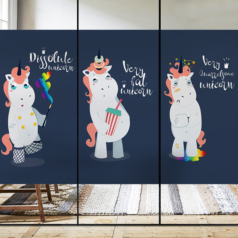 Anti-Walking Light Windows Frosted Glass Stickers Light Transmission Opaque Bathrooms Anti-Peep Light Shading Makeup Room Glass Cling Film