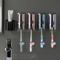 Toothbrush box holder wash cup brush Cup Wall toilet household storage box cylinder cup holder set