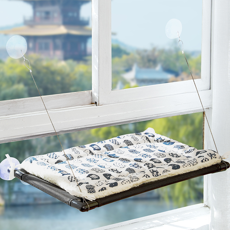 Cat hammock cat bed suction cup cat hanging nest hanging bed cat litter window glass windowsill pet supplies sunbathing