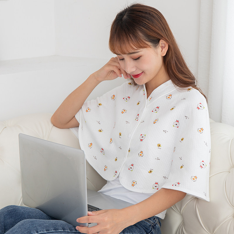 Shoulder protection cervical spine Shoulder Sleeping Pure Cotton Spring Autumn Style Warm Summer Thin Air Conditioning Maternity Moon Shawl Shoulders Summer Care Shoulder