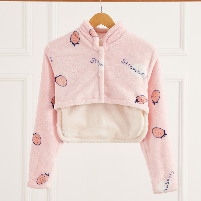 Autumn and winter shoulder pads, cervical vertebrae, warm breastfeeding, shoulders, cold-proof, postpartum breastfeeding shawls, confinement clothing, women's winter sleeping vests