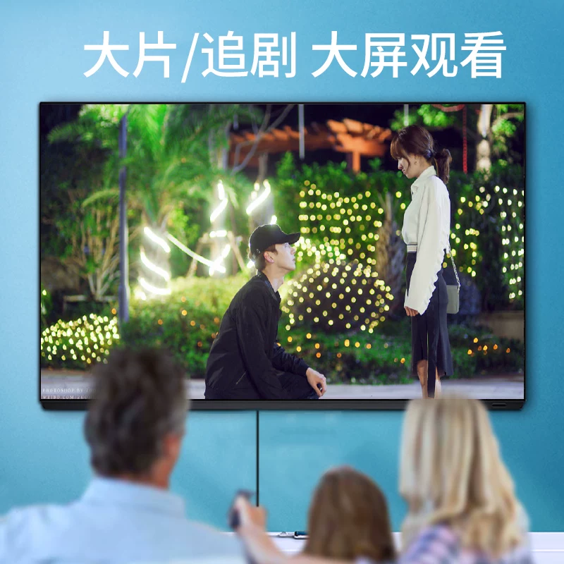 HDMI-конвертер кабеля для мобильного ТВ 4K высокого разрешения, USB Type-C, VGA, совместимо с Apple, Huawei, три в одном, освещает HDMI