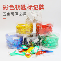 Plastic key sign Hotel number plate classification