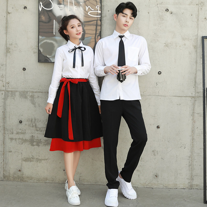 Japanese class uniform suit net red student wear Korean version of high school students college style school uniform chorus costume female skirt