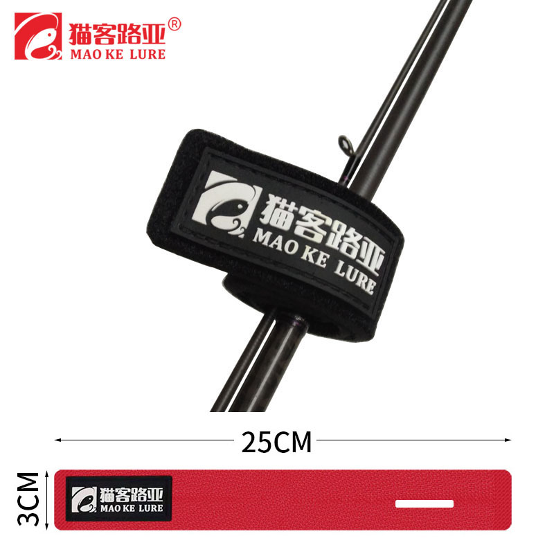 2 packs Bundle rod with tie rod with tie rod with Velcro tie rod with accessories set with guide ring slot strap