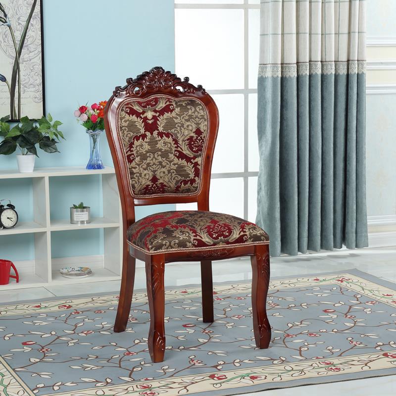 European-Style Dining Chair for Hotel Restaurant, Ivory White Solid Wood Table and Chair, Suitable for Mahjong, Makeup, Family Dining, Single Nordic Chair European-Style Dining Chair for Hotel Restaurant, Ivory White Solid Wood Table and Chair, Suitable for Mahjong, Makeup, Family Dining, Single Nordic Chair