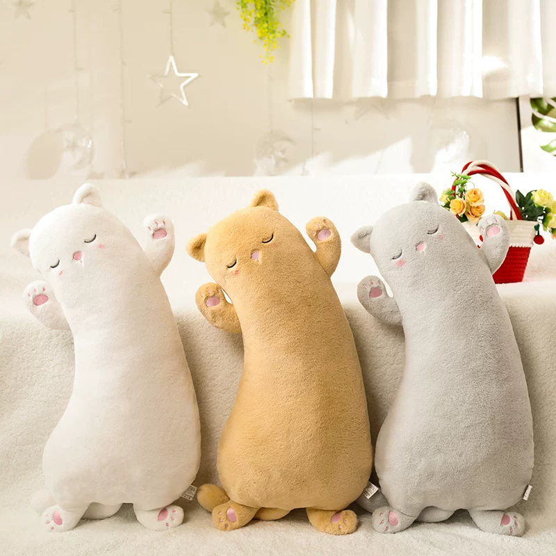 Подушка для кровати, дивана, плюшевая кукла, кот