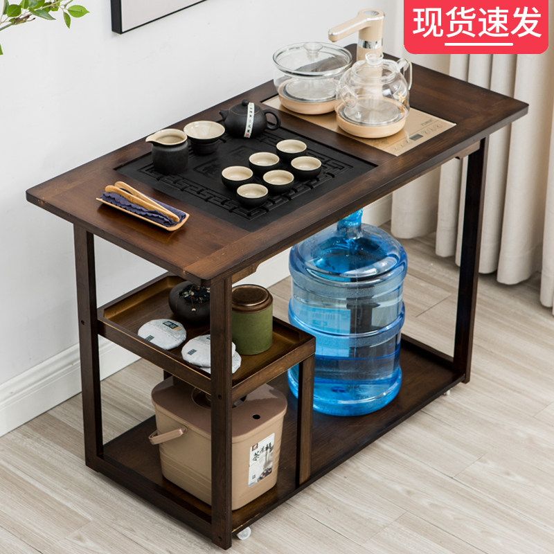 Mobile Tea Table Tea Desk Brief Home Small Tea Table Living-room Tea Table Utilita Tea Set Utilita Tea Set Tea Car Tea Set Group Integrated Lengthened