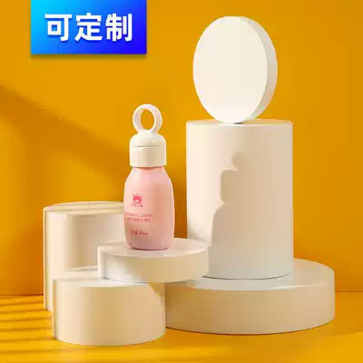 Photography geometry props cylinder round photo props white round plate makeup products shooting ornaments customization