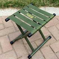 Manufacturer supplies Da Zhuma stainless steel large backrest folding stool portable thickened fishing chair portable