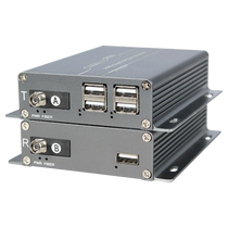 Fengqing 4-port usb2 0 optical transceiver fiber optic extender four-way transceiver touch screen camera printer keyboard mouse card reader U disk single mode single fiber dual fiber fc sc st zero delay