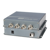 Fengqing 4-way unidirectional HD 3G-SDI high-definition audio and video optical transceiver or 2-way bidirectional or 3-way forward 1-way reverse 1080P60Hz four-port optical fiber extension transceiver single fiber