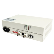 Feng Qing 1-way 2M optical cat carrier-grade PDH optical transceiver two-megabit E1 to optical fiber 75Ω single multi-mode FC SC ST 220v-48v BNC fiber optic transceiver conversion