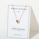 Korean version of the net red ins rose gold titanium steel necklace female trendy clavicle chain simple temperament personality does not lose color gold cool